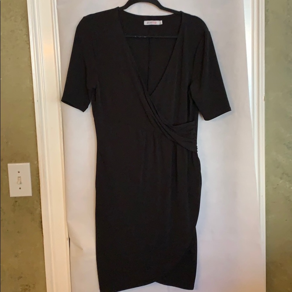 Just Fab black dress XL